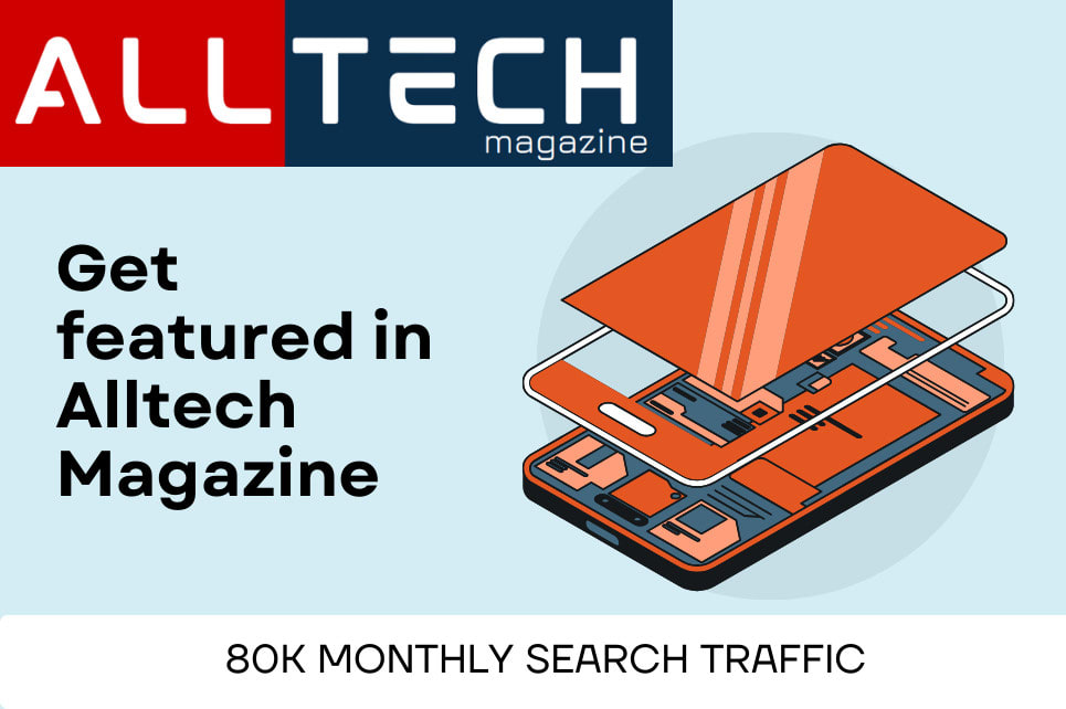 Article image: I will publish your news on tech magazine
